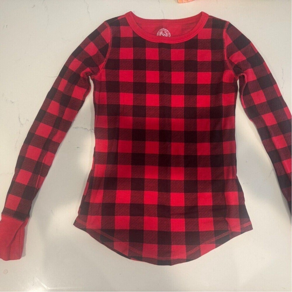 Red Plaid Long sleeve flannel